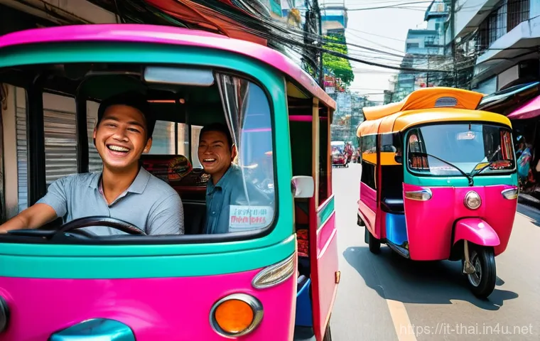 태국의 교통 인프라 - **Prompt:** A vibrant, futuristic Bangkok Skytrain (BTS) glides gracefully on elevated tracks, offer... 태국의 교통 인프라 - **Prompt:** A vibrant, futuristic Bangkok Skytrain (BTS) glides gracefully on elevated tracks, offer...