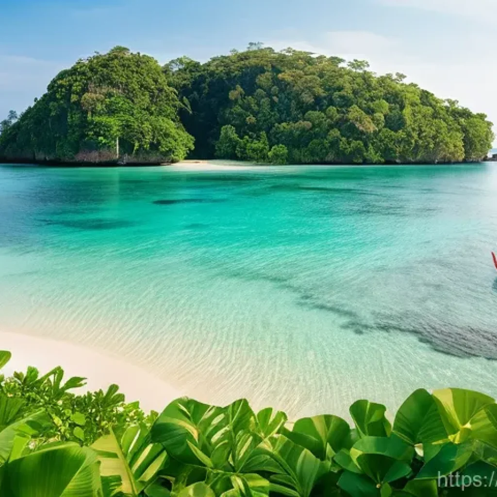 태국의 글로벌 관광객 수 - **Prompt: Sustainable Serenity on a Hidden Thai Island**
    A breathtaking, wide-angle shot of a pr...