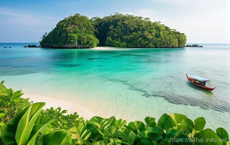 태국의 글로벌 관광객 수 - **Prompt: Sustainable Serenity on a Hidden Thai Island**
    A breathtaking, wide-angle shot of a pr...