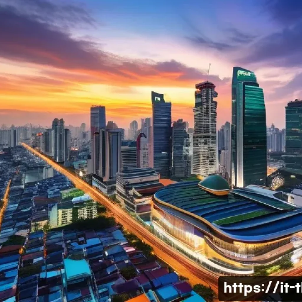 태국의 도시 계획 변화 - **Prompt 1: Bangkok - A Tapestry of Tomorrow and Tradition**
An aerial shot capturing a vibrant,...
