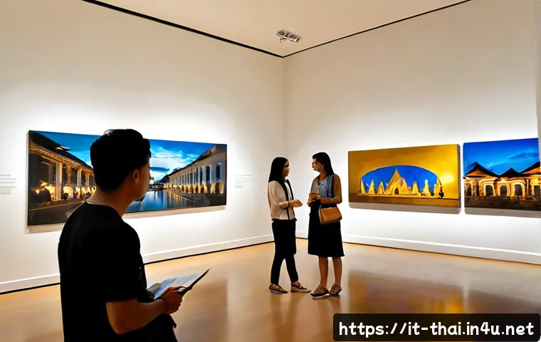 태국의 현대 미술 전시회 관련 이미지 1